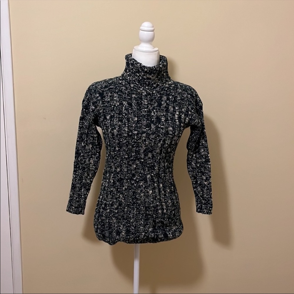 Chunky knit turtleneck